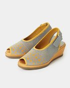 【フィットフィット/fitfit】のしなやかウェッジニットサンダル グレーパターン|ID: prp329100004532758 ipo3291000000032515429