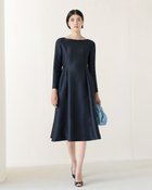 【ドゥクラッセ/DoCLASSE】のオクタダブルクロス・フレアワンピース 人気、トレンドファッション・服の通販 founy(ファニー) ファッション Fashion レディースファッション WOMEN ワンピース Dress thumbnail ネイビー|ID: prp329100004532763 ipo3291000000032039521