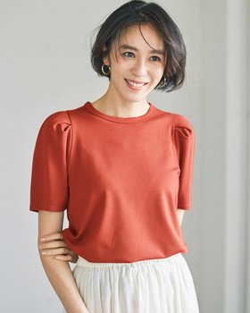 【ドゥクラッセ/DoCLASSE】 強撚ポンチ・パフスリーブプルオーバー人気、トレンドファッション・服の通販 founy(ファニー) ファッション Fashion レディースファッション WOMEN トップス・カットソー Tops/Tshirt シャツ/ブラウス Shirts/Blouses ロング / Tシャツ T-Shirts プルオーバー Pullover カットソー Cut and Sewn カットソー Cut And Sew ギャザー Gather スリーブ Sleeve バランス Balance 夏 Summer |ID:prp329100004539676