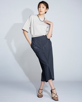 【ドゥクラッセ/DoCLASSE】 シェルドライ・クロップドワイド人気、トレンドファッション・服の通販 founy(ファニー) ファッション Fashion レディースファッション WOMEN パンツ Pants ストレッチ Stretch 夏 Summer |ID:prp329100004541610
