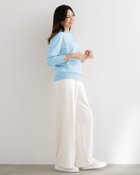 【ドゥクラッセ/DoCLASSE】のスタンダードニット・ボートネック アイスブルー|ID: prp329100004543016 ipo3291000000032101949