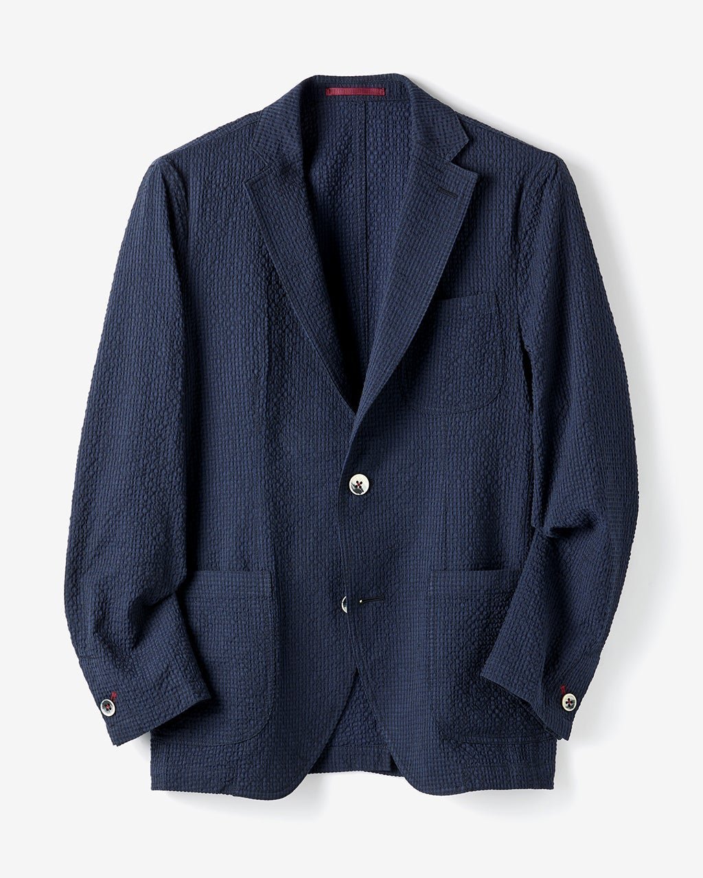 【ドゥクラッセ/DoCLASSE / MEN】のストレッチサッカージャケット/スリム インテリア・キッズ・メンズ・レディースファッション・服の通販 founy(ファニー) 　ファッション　Fashion　メンズファッション　Fashion for Men　ジャケット　Jacket, Outerwear　ストレッチ　Stretch, Stretchy Fabric　スリム　Slim, Slim Fit　ベスト　Vest, Waistcoat　メンズ　Men's, Menswear　ネイビー|ID: prp329100004546697 ipo3291000000032126479