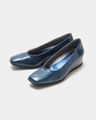 【フィットフィット/fitfit】のスクエアトゥウェッジパンプニーカー エナメルネイビー|ID: prp329100004549513 ipo3291000000032515412