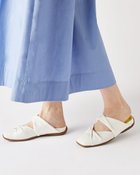 【フィットフィット/fitfit】のスクエアツイステッドフィットフラット オフホワイト|ID: prp329100004549515 ipo3291000000032515416