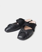 【フィットフィット/fitfit】のスクエアツイステッドフィットフラット ブラック|ID: prp329100004549515 ipo3291000000032515417
