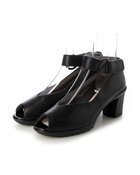 【フィットフィット/fitfit】のフレックスヒールニーカーオープントゥ ブラック|ID: prp329100004551711 ipo3291000000032515408