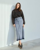 【ドゥクラッセ/DoCLASSE】のエアーストレッチデニム・ストレートスカート 人気、トレンドファッション・服の通販 founy(ファニー) ファッション Fashion レディースファッション WOMEN スカート Skirt ストレッチ Stretch デニム Denim 人気 Popularity thumbnail ライトインディゴ|ID: prp329100004555751 ipo3291000000032198683