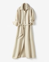 【ドゥクラッセ/DoCLASSE】のシルキーダブルクロス・シャツワンピース 人気、トレンドファッション・服の通販 founy(ファニー) ファッション Fashion レディースファッション WOMEN ワンピース Dress シャツワンピース Shirt Dresses シャツワンピ Shirt Dress スリーブ Sleeve セットアップ Set Up フォルム Form エレガント 上品 Elegant ビジネス 仕事 通勤 Business 夏 Summer 春 Spring |ID:prp329100004555753