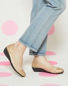 【フィットフィット/fitfit】の撥水バイカラーパンプス2 シャンパン|ID: prp329100004565593 ipo3291000000032515394