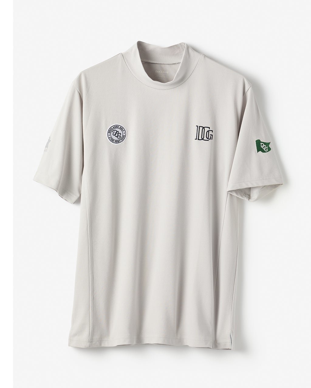 【ドゥクラッセ/DoCLASSE / MEN】のエクストラクリーン鹿の子ゴルフモック 半袖 インテリア・キッズ・メンズ・レディースファッション・服の通販 founy(ファニー) 　ファッション　Fashion　メンズファッション　Fashion for Men　トップス・カットソー　Cut & Sew Tops　ゴルフ　Golf　メンズ　Men's, Menswear　半袖　Short Sleeve, Half Sleeve　抗菌　Antibacterial, Bacteria-Resistant　日本製　Made In Japan　鹿の子　Piqué, Kanoko Fabric　ソフトグレー|ID: prp329100004571946 ipo3291000000035894525