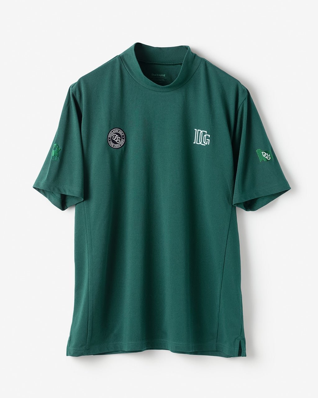 【ドゥクラッセ/DoCLASSE / MEN】のエクストラクリーン鹿の子ゴルフモック 半袖 インテリア・キッズ・メンズ・レディースファッション・服の通販 founy(ファニー) 　ファッション　Fashion　メンズファッション　Fashion for Men　トップス・カットソー　Cut & Sew Tops　ゴルフ　Golf　メンズ　Men's, Menswear　半袖　Short Sleeve, Half Sleeve　抗菌　Antibacterial, Bacteria-Resistant　日本製　Made In Japan　鹿の子　Piqué, Kanoko Fabric　グリーン|ID: prp329100004571946 ipo3291000000035894532
