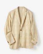 【ドゥクラッセ/DoCLASSE / MEN】のからみ織りグレンチェック・高通気ジャケット ベージュ|ID: prp329100004571947 ipo3291000000032352279