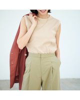 【ドゥクラッセ/DoCLASSE】のリブ風テレコ・カッティングノースリT 人気、トレンドファッション・服の通販 founy(ファニー) ファッション Fashion レディースファッション WOMEN トップス・カットソー Tops/Tshirt シャツ/ブラウス Shirts/Blouses ロング / Tシャツ T-Shirts カットソー Cut and Sewn NEW・新作・新着・新入荷 New Arrivals インナー Inner カッティング Cutting カットソー Cut And Sew テレコ Tereko ノースリーブ No Sleeve |ID:prp329100004571955
