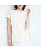 【ドゥクラッセ/DoCLASSE】の高密度シルコットン・リブ切替えデザインT オフホワイト|ID:prp329100004571964