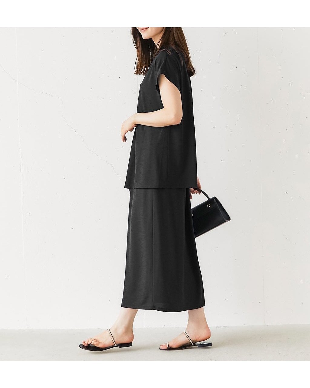 【ドゥクラッセ/DoCLASSE】のUVスラブ・ナロースカート インテリア・キッズ・メンズ・レディースファッション・服の通販 founy(ファニー) 　ファッション　Fashion　レディースファッション　WOMEN　スカート　Skirt　NEW・新作・新着・新入荷　New Arrivals　カットソー　Cut And Sew　プリント　Print　人気　Popularity　夏　Summer　旅行　Travel　無地　Plain Color　ブラック|ID: prp329100004571996 ipo3291000000032352681