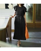 【ドゥクラッセ/DoCLASSE】のトリアセスラブ・フレアスリーブワンピース ブラック|ID:prp329100004571997