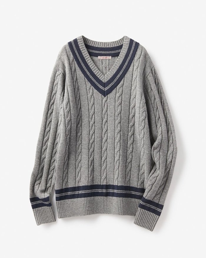 【ドゥクラッセ/DoCLASSE / MEN】のチルデンVネックセーター インテリア・キッズ・メンズ・レディースファッション・服の通販 founy(ファニー) https://founy.com/ ファッション Fashion メンズファッション Men's Style Online ゴルフ Golf ストライプ Stripe セーター Sweater メンズ Mens 雑誌 Magazine |ID: prp329100004592538 ipo3291000000032604365