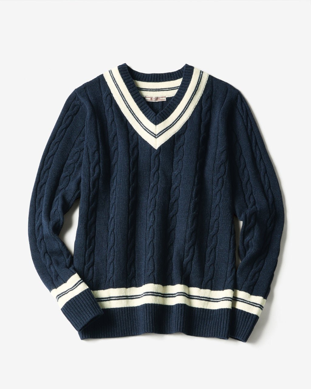 【ドゥクラッセ/DoCLASSE / MEN】のチルデンVネックセーター インテリア・キッズ・メンズ・レディースファッション・服の通販 founy(ファニー) 　ファッション　Fashion　メンズファッション　Men's Style Online　ゴルフ　Golf　ストライプ　Stripe　セーター　Sweater　メンズ　Mens　雑誌　Magazine　ネイビーパターン|ID: prp329100004592538 ipo3291000000032604379