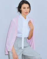 【ドゥクラッセ/DoCLASSE】のシルクコットン・Vネックカーディガン 人気、トレンドファッション・服の通販 founy(ファニー) ファッション Fashion レディースファッション Ladies' Fashion Online トップス・カットソー Tops/Tshirt カーディガン Cardigans Vネック V-Neck カーディガン Cardigan シルク Silk エレガント 上品 Elegant 夏 Summer |ID:prp329100004592540