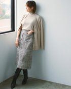 【ドゥクラッセ/DoCLASSE】のラメツイード・グレンチェックスカート 人気、トレンドファッション・服の通販 founy(ファニー) ファッション Fashion レディースファッション Ladies' Fashion Online スカート Skirt ストレート Straight スマート Smart チェック Check ツイード Tweed パーティ Party フリンジ Fringe ベスト Vest ペンシル Pencil ポケット Pocket モダン Modern エレガント 上品 Elegant ビジネス 仕事 通勤 Business 冬 Winter 無地 Plain Color thumbnail ネイビーパターン|ID: prp329100004592541 ipo3291000000032604421