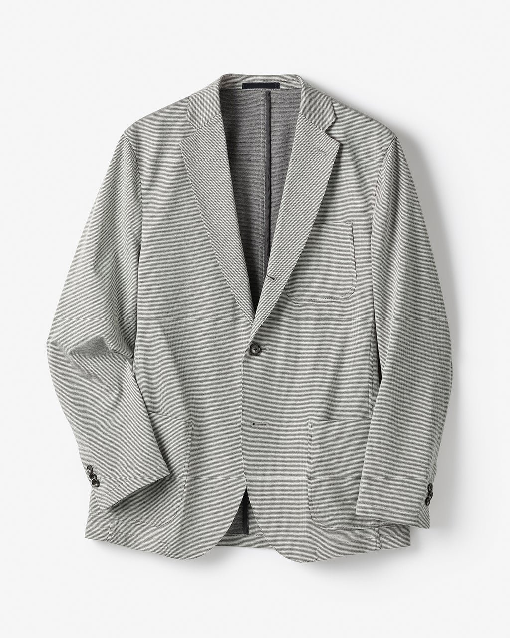【ドゥクラッセ/DoCLASSE / MEN】のカネマサ匠ジャージ・プレミアムジャケット インテリア・キッズ・メンズ・レディースファッション・服の通販 founy(ファニー) 　ファッション　Fashion　メンズファッション　Men's Style Online　ジャケット　Jacket　ジャージ　Jersey　ストライプ　Stripe　ハンド　Hand　ベスト　Vest　ポケット　Pocket　メンズ　Mens　NEW・新作・新着・新入荷　New Arrivals　グレー千鳥|ID: prp329100004593673 ipo3291000000032619887