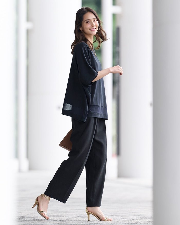 【ドゥクラッセ/DoCLASSE】のスーピマT・メッシュデザイン インテリア・キッズ・メンズ・レディースファッション・服の通販 founy(ファニー) https://founy.com/ ファッション Fashion レディースファッション Fashion for Women トップス・カットソー Cut & Sew Tops シャツ・ブラウス・オフィスカジュアル Elegant Blouses & Button-Ups ロングTシャツ・Tシャツ Longline T-Shirts & Tees カットソー・ベーシックTシャツ Cut-and-Sewn Tops / Stretch Tees & Basics カットソー Cut and Sewn Top シルク Silk, 100% Silk シンプル Simple, Minimal スーピマ Supima, Premium Cotton プレミアム Premium, High-End ポンチョ Poncho, Cape Style メッシュ Mesh, Net Fabric ワンポイント One Point, Statement Accent |ID: prp329100004600855 ipo3291000000033037354