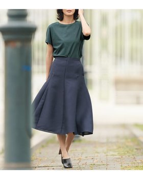 【ドゥクラッセ/DoCLASSE】のスーピマT・フレンチスリーブ 人気、トレンドファッション・服の通販 founy(ファニー) ファッション Fashion レディースファッション Fashion for Women トップス・カットソー Cut & Sew Tops シャツ・ブラウス・オフィスカジュアル Elegant Blouses & Button-Ups ロングTシャツ・Tシャツ Longline T-Shirts & Tees カットソー・ベーシックTシャツ Cut-and-Sewn Tops / Stretch Tees & Basics 新作・新入荷 New Arrivals / New In カットソー Cut and Sewn Top シルク Silk, 100% Silk シンプル Simple, Minimal スリーブ Sleeve, Long Sleeve / Short Sleeve スーピマ Supima, Premium Cotton フォルム Silhouette, Form フレンチ French, French Style プレミアム Premium, High-End |ID:prp329100004600877