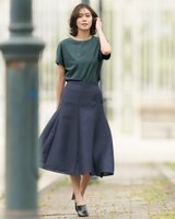 【ドゥクラッセ/DoCLASSE】のスーピマT・フレンチスリーブ 人気、トレンドファッション・服の通販 founy(ファニー) ファッション Fashion レディースファッション Fashion for Women トップス・カットソー Cut & Sew Tops シャツ・ブラウス・オフィスカジュアル Elegant Blouses & Button-Ups ロングTシャツ・Tシャツ Longline T-Shirts & Tees カットソー・ベーシックTシャツ Cut-and-Sewn Tops / Stretch Tees & Basics インナー Innerwear カットソー Cut and Sewn Top シルク Silk, 100% Silk シンプル Simple, Minimal ジャケット Jacket, Outerwear スリーブ Sleeve, Long Sleeve / Short Sleeve スーピマ Supima, Premium Cotton デニム Denim, Jeans Material 定番 Standard, Basic Item なめらか Smooth, Silky Texture パール Pearl, Pearl Accent フォルム Silhouette, Form フレンチ French, French Style プレミアム Premium, High-End ベーシック Basic, Essential 半袖 Short Sleeve, Half Sleeve 新作・新入荷 New Arrivals / New In おすすめ Recommended / Our Picks ビジネス 仕事 通勤 Business / Work / Commuting |ID:prp329100004600877