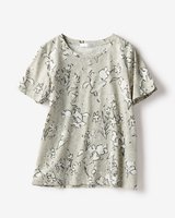 【ドゥクラッセ/DoCLASSE】のコットンスラブ・プリントTシャツ 人気、トレンドファッション・服の通販 founy(ファニー) ファッション Fashion レディースファッション Fashion for Women トップス・カットソー Cut & Sew Tops シャツ・ブラウス・オフィスカジュアル Elegant Blouses & Button-Ups ロングTシャツ・Tシャツ Longline T-Shirts & Tees カットソー・ベーシックTシャツ Cut-and-Sewn Tops / Stretch Tees & Basics カットソー Cut and Sewn Top プリント Print, Printed Pattern |ID:prp329100004605023