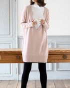 【ドゥクラッセ/DoCLASSE】のイタリア糸・カシミヤ混Vネックチュニック 人気、トレンドファッション・服の通販 founy(ファニー) ファッション Fashion レディースファッション Fashion for Women トップス・カットソー Cut & Sew Tops ニット Knit Tops & Sweaters Vネックトップス V-Neck Tops / V-Cut Neckline Shirts イタリア Italy サマー Summer, Summer Style チュニック Tunic, Long Top ドロップ Drop Shoulder, Dropped Style ビッグ Big, Oversized A/W・秋冬 Autumn/Winter thumbnail グレーベージュ|ID: prp329100004626578 ipo3291000000033247834