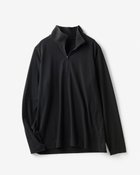 【ドゥクラッセ/DoCLASSE / MEN】のプレミアウォーム・ハーフジッププルオーバー ブラック|ID: prp329100004626604 ipo3291000000033247971