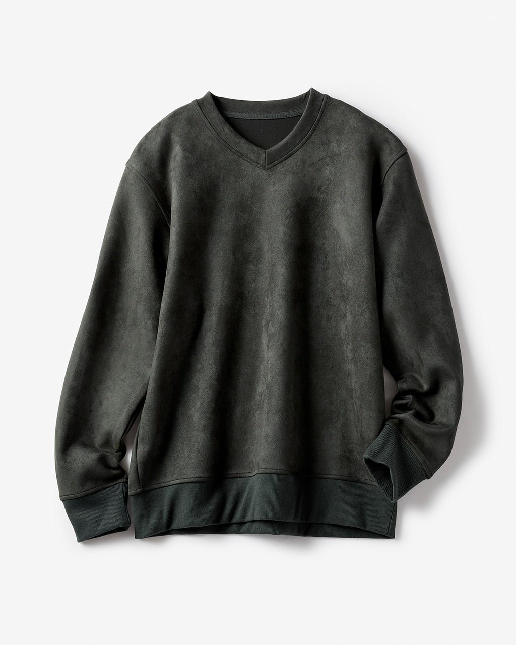 【ドゥクラッセ/DoCLASSE / MEN】のエコスエードVネックPO インテリア・キッズ・メンズ・レディースファッション・服の通販 founy(ファニー) 　ファッション　Fashion　メンズファッション　Fashion for Men　トップス・カットソー　Cut & Sew Tops　メンズシャツ　Shirts　ポロシャツ / きれいめカジュアルスタイル　Polo Shirts　カットソー　Cut and Sewn Top　メンズ　Men's, Menswear　A/W・秋冬　Autumn/Winter　チャコール|ID: prp329100004626608 ipo3291000000033247987