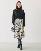 【ドゥクラッセ/DoCLASSE】のフラワーパターン・タックフレアスカート 人気、トレンドファッション・服の通販 founy(ファニー) ファッション Fashion レディースファッション Fashion for Women スカート Skirts Aライン・フレアスカート A-Line & Flared Skirts クール Cool, Chic グログラン Grosgrain, Grosgrain Ribbon フロント Front, Front Design モダン Modern, Contemporary thumbnail フラワー|ID: prp329100004627821 ipo3291000000033264178