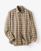 【ドゥクラッセ/DoCLASSE / MEN】のオータムカラー・サッカーシャツ イエローチェック|ID: prp329100004638380 ipo3291000000033430730