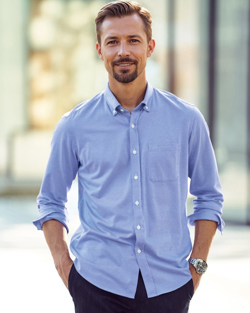 【ドゥクラッセ/DoCLASSE / MEN】の360&deg;快適ジャージドレスシャツ 人気、トレンドファッション・服の通販 founy(ファニー) 　ファッション　Fashion　メンズファッション　Fashion for Men　新作・新入荷　New Arrivals / New In　ウォッシャブル　Machine Washable　ストライプ　Stripe, Striped Pattern　ストレッチ　Stretch, Stretchy Fabric　プリント　Print, Printed Pattern　メンズ　Men's, Menswear　 other-1|ID: prp329100004638381 ipo3291000000033430734