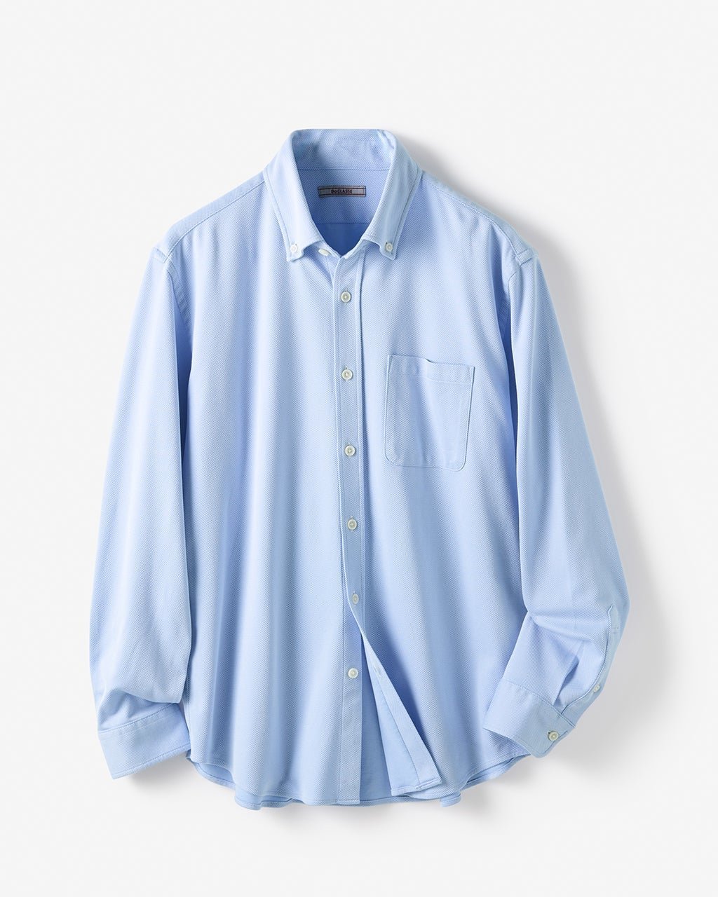【ドゥクラッセ/DoCLASSE / MEN】の360&deg;快適ジャージドレスシャツ インテリア・キッズ・メンズ・レディースファッション・服の通販 founy(ファニー) 　ファッション　Fashion　メンズファッション　Fashion for Men　新作・新入荷　New Arrivals / New In　ウォッシャブル　Machine Washable　ストライプ　Stripe, Striped Pattern　ストレッチ　Stretch, Stretchy Fabric　プリント　Print, Printed Pattern　メンズ　Men's, Menswear　サックス|ID: prp329100004638381 ipo3291000000033430741