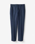 【ドゥクラッセ/DoCLASSE / MEN】の色落ち解消デニム風柔らかスラックスタック無 ミディアムインディゴ|ID: prp329100004638382 ipo3291000000033430746