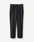 【ドゥクラッセ/DoCLASSE / MEN】の色落ち解消デニム風柔らかスラックスタック有 ダークインディゴ|ID: prp329100004638383 ipo3291000000033430752