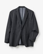 【ドゥクラッセ/DoCLASSE / MEN】の動ける風通るトラベラージャケット(収納袋付き) ネイビーストライプ|ID: prp329100004638389 ipo3291000000033430803