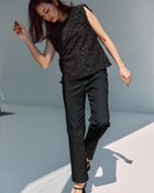 【ドゥクラッセ/DoCLASSE】のミラクルストレッチ・サイドシームストレート 人気、トレンドファッション・服の通販 founy(ファニー) ファッション Fashion レディースファッション Fashion for Women パンツ Pants & Trousers 新作・新入荷 New Arrivals / New In ストレッチ Stretch, Stretchy Fabric ストレート Straight, Straight Cut パターン Pattern, Design Print レギンス Leggings, Stretch Pants thumbnail ブラック|ID: prp329100004638405 ipo3291000000033430921
