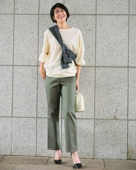 【ドゥクラッセ/DoCLASSE】 ミラクルストレッチ・サイドシームストレート人気、トレンドファッション・服の通販 founy(ファニー) ファッション Fashion レディースファッション Fashion for Women パンツ Pants & Trousers ストレッチ Stretch, Stretchy Fabric ストレート Straight, Straight Cut パターン Pattern, Design Print レギンス Leggings, Stretch Pants |ID:prp329100004638405