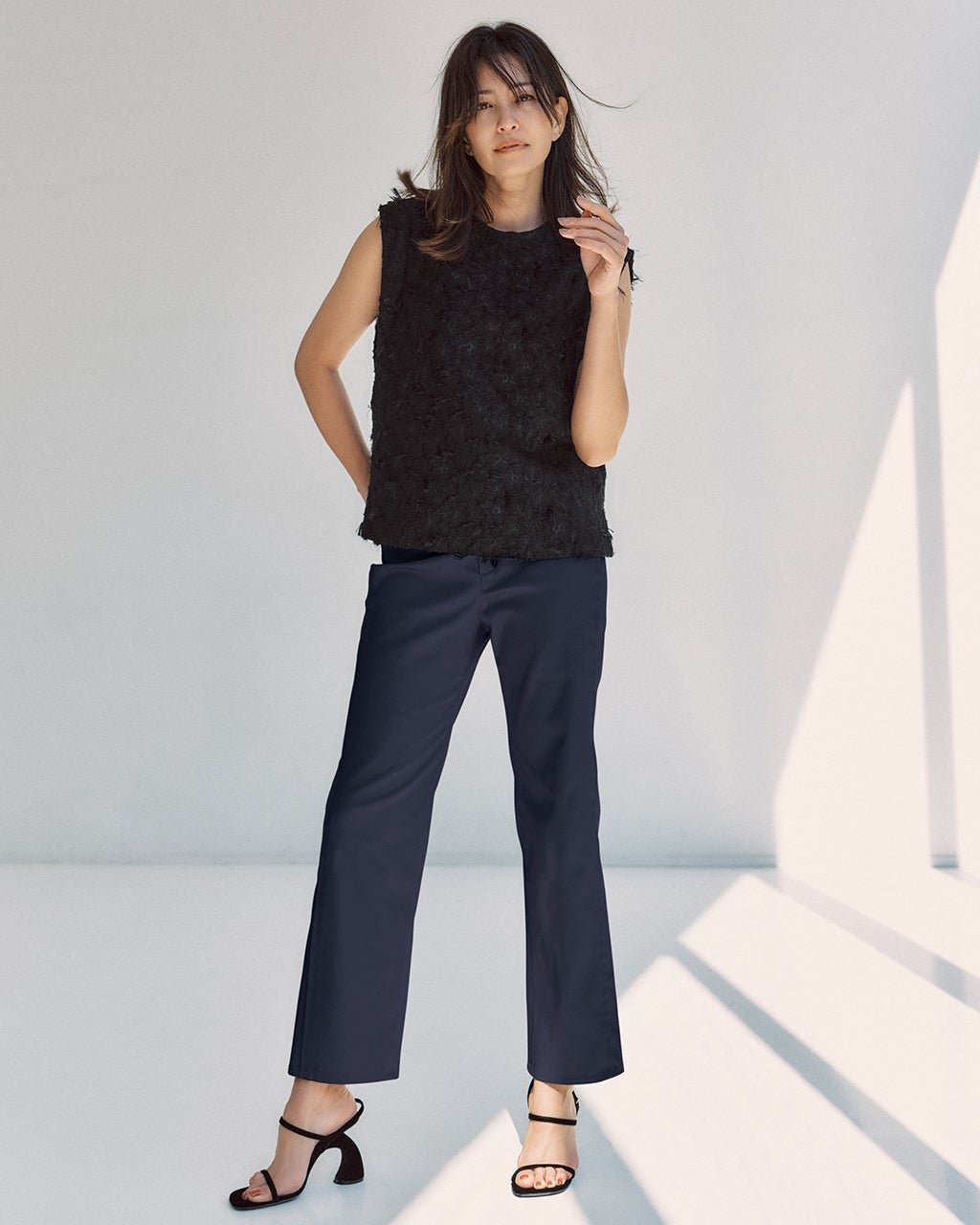 【ドゥクラッセ/DoCLASSE】のミラクルストレッチ・サイドシームストレート インテリア・キッズ・メンズ・レディースファッション・服の通販 founy(ファニー) 　ファッション　Fashion　レディースファッション　Fashion for Women　パンツ　Pants & Trousers　ストレッチ　Stretch, Stretchy Fabric　ストレート　Straight, Straight Cut　パターン　Pattern, Design Print　レギンス　Leggings, Stretch Pants　ミッドナイトブルー|ID: prp329100004638405 ipo3291000000036009900