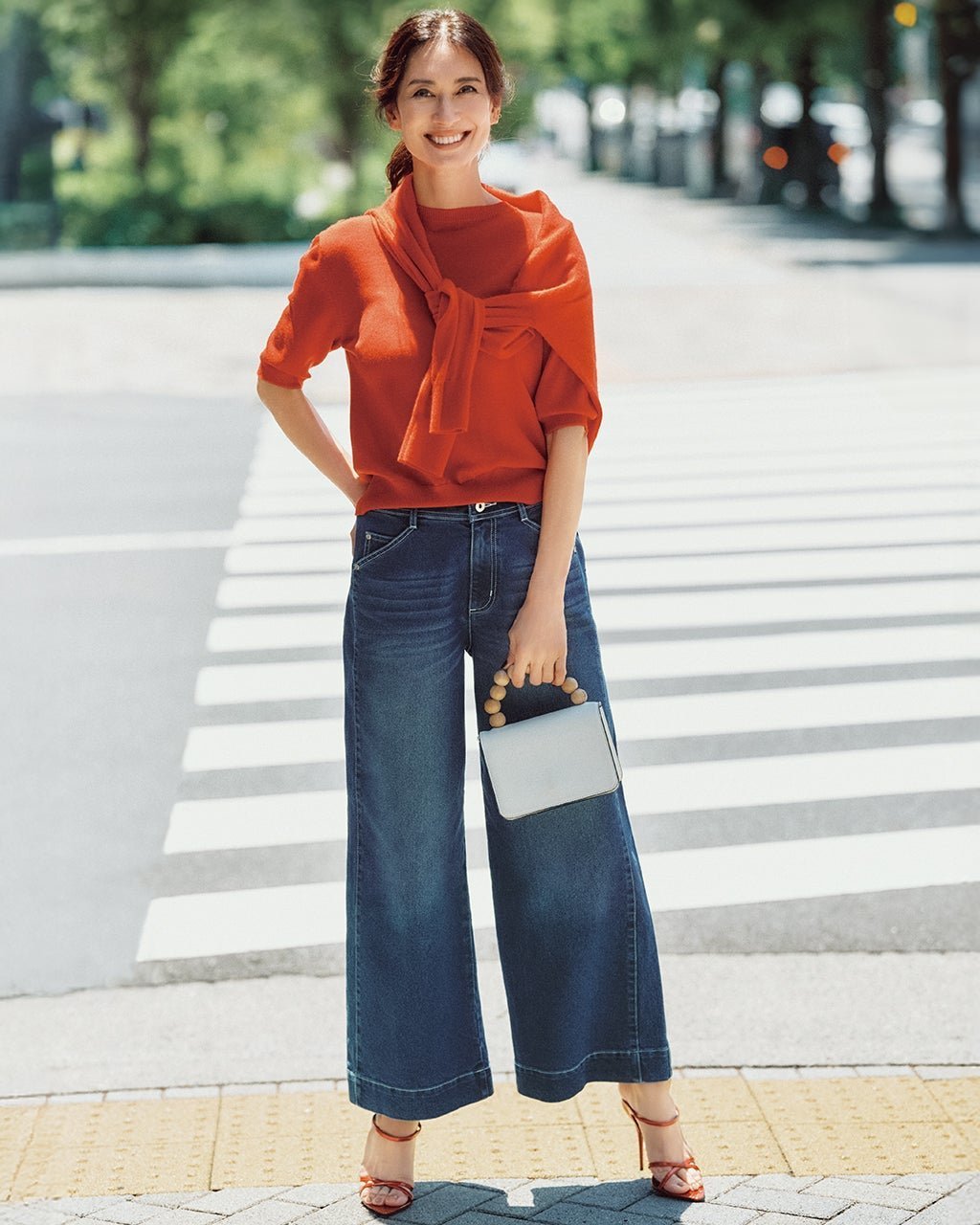 【ドゥクラッセ/DoCLASSE】のライトデニム・サイドステッチワイド72cm 人気、トレンドファッション・服の通販 founy(ファニー) 　ファッション　Fashion　レディースファッション　Fashion for Women　パンツ　Pants & Trousers　新作・新入荷　New Arrivals / New In　ストレッチ　Stretch, Stretchy Fabric　デニム　Denim, Jeans Material　ポケット　Pocket, Pocket Detail　ワイド　Wide, Wide Fit　 other-1|ID: prp329100004638406 ipo3291000000033430927