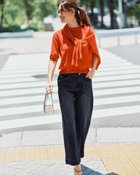 【ドゥクラッセ/DoCLASSE】のライトデニム・サイドステッチワイド72cm 人気、トレンドファッション・服の通販 founy(ファニー) ファッション Fashion レディースファッション Fashion for Women パンツ Pants & Trousers 新作・新入荷 New Arrivals / New In ストレッチ Stretch, Stretchy Fabric デニム Denim, Jeans Material ポケット Pocket, Pocket Detail ワイド Wide, Wide Fit thumbnail インディゴ|ID: prp329100004638406 ipo3291000000033430931