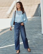 【ドゥクラッセ/DoCLASSE】のライトデニム・ボーイフレンドストレート 人気、トレンドファッション・服の通販 founy(ファニー) ファッション Fashion レディースファッション Fashion for Women パンツ Pants & Trousers 新作・新入荷 New Arrivals / New In コイン Coin, Coin Design ストレッチ Stretch, Stretchy Fabric ストレート Straight, Straight Cut デニム Denim, Jeans Material ポケット Pocket, Pocket Detail thumbnail アンティークインディゴ|ID: prp329100004638408 ipo3291000000033430944