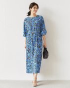 【ドゥクラッセ/DoCLASSE】のジョーゼット・ウエストタックワンピベルト付 人気、トレンドファッション・服の通販 founy(ファニー) ファッション Fashion レディースファッション Fashion for Women ワンピース Dresses ベルト&ウエストマーク Belts & Waist Accessories 新作・新入荷 New Arrivals / New In エレガント 上品 Elegant ジョーゼット Georgette, Semi-Sheer Fabric バランス Balance, Style Balance thumbnail フラワー|ID: prp329100004638409 ipo3291000000033430953