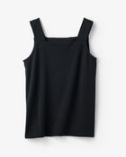 【ドゥクラッセ/DoCLASSE】の超長綿・スクエアキャミソール 人気、トレンドファッション・服の通販 founy(ファニー) ファッション Fashion レディースファッション Fashion for Women トップス・カットソー Cut & Sew Tops キャミソール&ノースリーブ Camisoles & Sleeveless Tops シャツ・ブラウス・オフィスカジュアル Elegant Blouses & Button-Ups ロングTシャツ・Tシャツ Longline T-Shirts & Tees カットソー・ベーシックTシャツ Cut-and-Sewn Tops / Stretch Tees & Basics インナー Innerwear カットソー Cut and Sewn Top キャミソール Camisole, Spaghetti Strap Top スクエア Square, Square Shape フィット Fit, Slim Fit ラップ Wrap, Wrap Design thumbnail ブラック|ID: prp329100004638429 ipo3291000000033431078