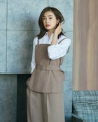 【ドゥクラッセ/DoCLASSE】のグラシエツイル・シャツドッキングビスチェ グレージュ|ID:prp329100004638439