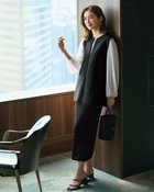 【ドゥクラッセ/DoCLASSE】の高密度ダブルクロス・ボクシージレ ブラック|ID:prp329100004638450