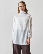 【ドゥクラッセ/DoCLASSE】のドレープハイネック・ロングブラウス 人気、トレンドファッション・服の通販 founy(ファニー) ファッション Fashion レディースファッション Fashion for Women トップス・カットソー Cut & Sew Tops シャツ・ブラウス・オフィスカジュアル Elegant Blouses & Button-Ups 新作・新入荷 New Arrivals / New In シンプル Simple, Minimal ジャケット Jacket, Outerwear ドレープ Drape, Draping Fabric ハイネック High Neck, Mock Neck ボトム Bottoms, Lower Wear レギンス Leggings, Stretch Pants ロング Long, Long-Length thumbnail ホワイト|ID: prp329100004643686 ipo3291000000033500271